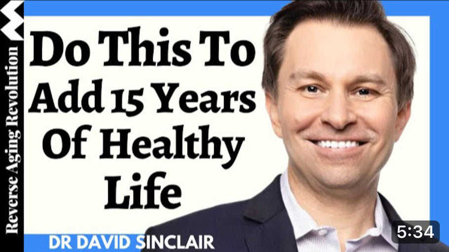 Add 15 YEARS Of HEALTHY LIFE With These SIMPLE Habits | Dr David Sinclair