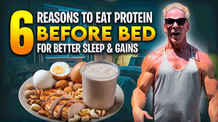 6 Reasons to Eat Protein Before Bed for Better Sleep & Gains