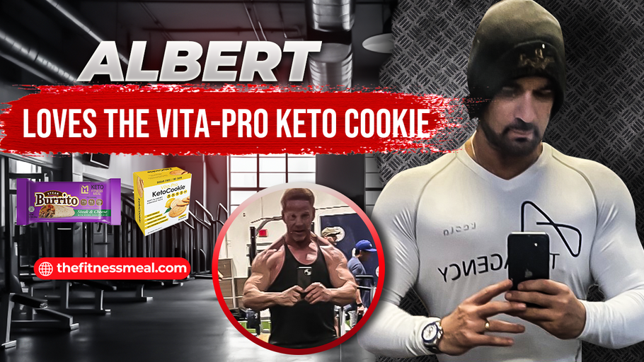 Albert loves Keto Cookie 😋😋