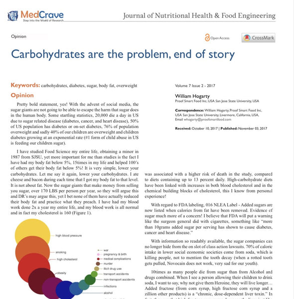 Carbohydrates are the problem, end of story