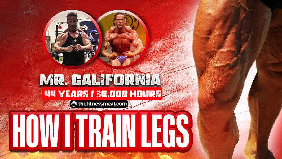 Secrets to Massive Leg Gains Revealed by Mr California🤩