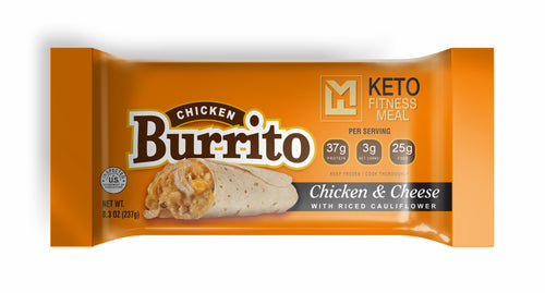 Keto Diet Burrito 4 Pack - Mix & Match Pork-Chicken-Steak ($6.58/Meal) - TheFitnessMeal