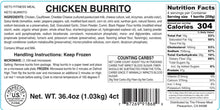 Load image into Gallery viewer, 12 Keto Diet Burrito - Mix &amp; Match Pork-Chicken-Steak $5.75 each Free Shipping
